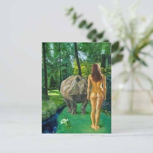 Klassiek Briefkaart voor schilderen (Staand voorkant)