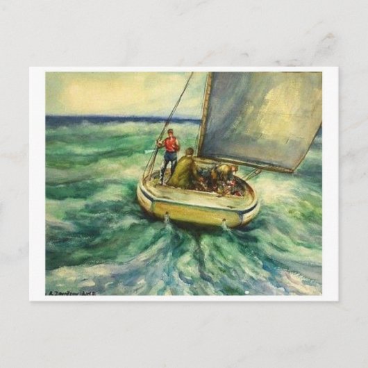 Klassiek Briefkaart voor schilderen (Voorkant)