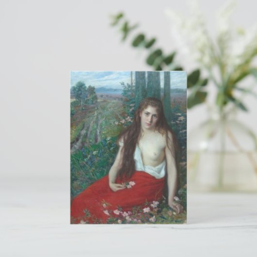 Klassiek Briefkaart voor schilderen (Staand voorkant)