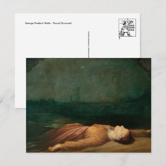 Klassiek Briefkaart voor schilderen (Voorkant / Achterkant)