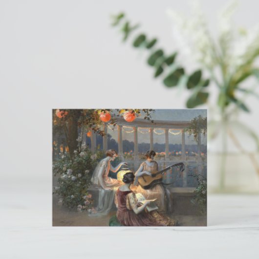 Klassiek Briefkaart voor schilderen (Staand voorkant)