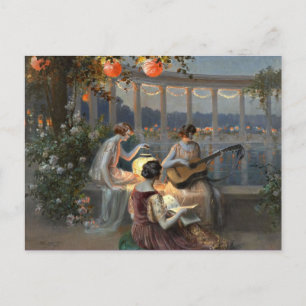 Klassiek Briefkaart voor schilderen