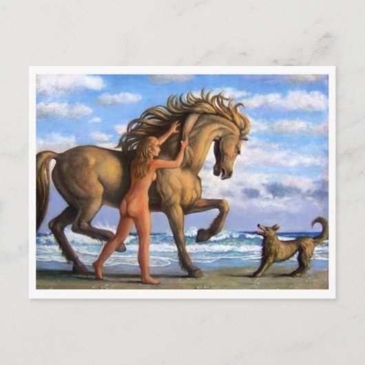 Klassiek Briefkaart voor schilderen (Voorkant)