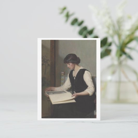 Klassiek Briefkaart voor schilderen (Staand voorkant)