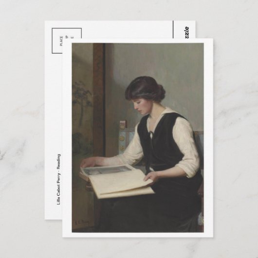 Klassiek Briefkaart voor schilderen (Voorkant / Achterkant)