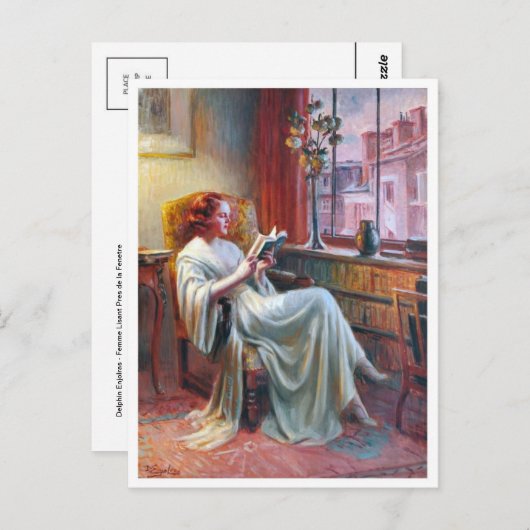 Klassiek Briefkaart voor schilderen (Voorkant / Achterkant)