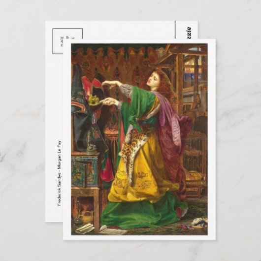 Klassiek Briefkaart voor schilderen (Voorkant / Achterkant)