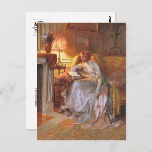 Klassiek Briefkaart voor schilderen (Voorkant / Achterkant)