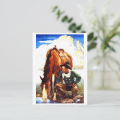 Klassiek Briefkaart voor schilderen (Staand voorkant)