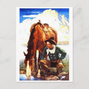 Klassiek Briefkaart voor schilderen