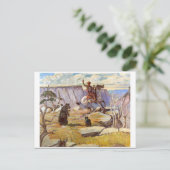 Klassiek Briefkaart voor schilderen (Staand voorkant)