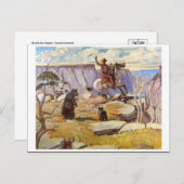 Klassiek Briefkaart voor schilderen (Voorkant / Achterkant)