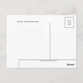 Klassiek Briefkaart voor schilderen (Achterkant)