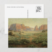 Klassiek Briefkaart voor schilderen (Voorkant / Achterkant)