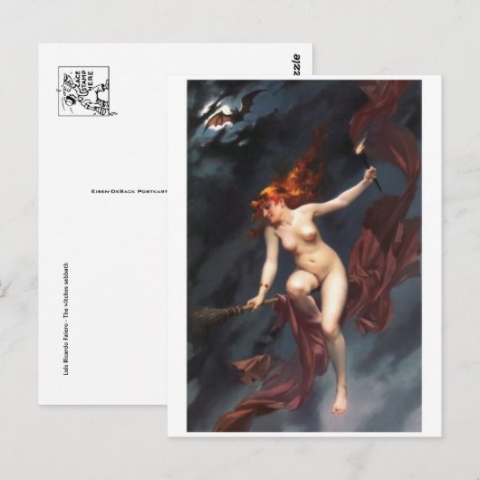 Klassiek Briefkaart voor schilderen (Voorkant / Achterkant)