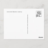 Klassiek Briefkaart voor schilderen (Achterkant)