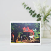 Klassiek Briefkaart voor schilderen (Staand voorkant)
