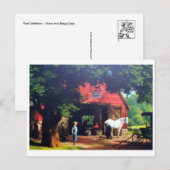 Klassiek Briefkaart voor schilderen (Voorkant / Achterkant)