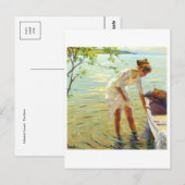 Klassiek Briefkaart voor schilderen (Voorkant / Achterkant)