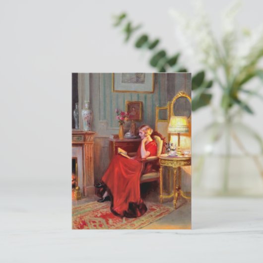 Klassiek Briefkaart voor schilderen (Staand voorkant)