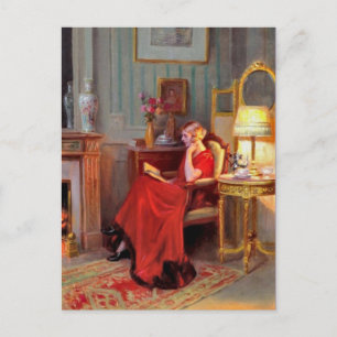 Klassiek Briefkaart voor schilderen