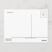 Klassiek Briefkaart voor schilderen (Achterkant)