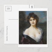 Klassiek Briefkaart voor schilderen (Voorkant / Achterkant)