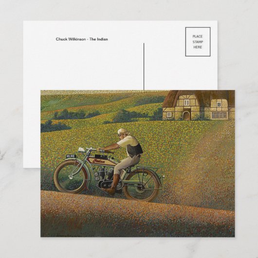 Klassiek Briefkaart voor schilderen (Voorkant / Achterkant)