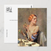 Klassiek Briefkaart voor schilderen (Voorkant / Achterkant)