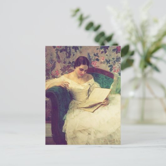 Klassiek Briefkaart voor schilderen (Staand voorkant)