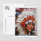 Klassiek Briefkaart voor schilderen (Voorkant / Achterkant)