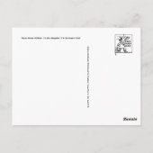 Klassiek Briefkaart voor schilderen (Achterkant)