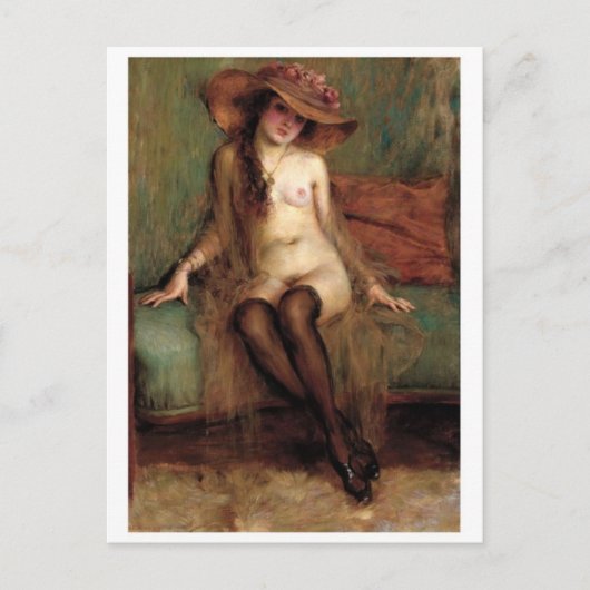 Klassiek Briefkaart voor schilderen (Voorkant)