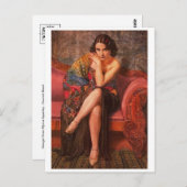 Klassiek Briefkaart voor schilderen (Voorkant / Achterkant)