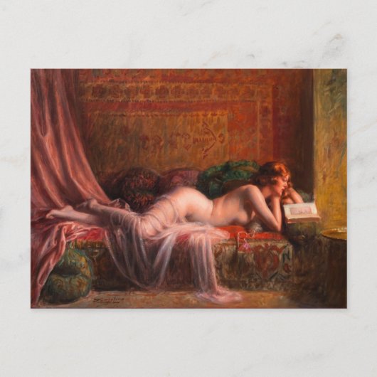 Klassiek Briefkaart voor schilderen (Voorkant)