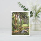 Klassiek Briefkaart voor schilderen (Staand voorkant)