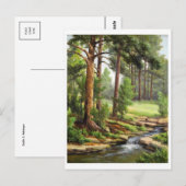 Klassiek Briefkaart voor schilderen (Voorkant / Achterkant)