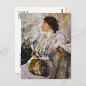 Klassiek Briefkaart voor schilderen (Voorkant / Achterkant)