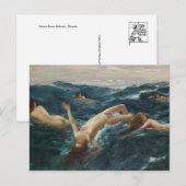 Klassiek Briefkaart voor schilderen (Voorkant / Achterkant)