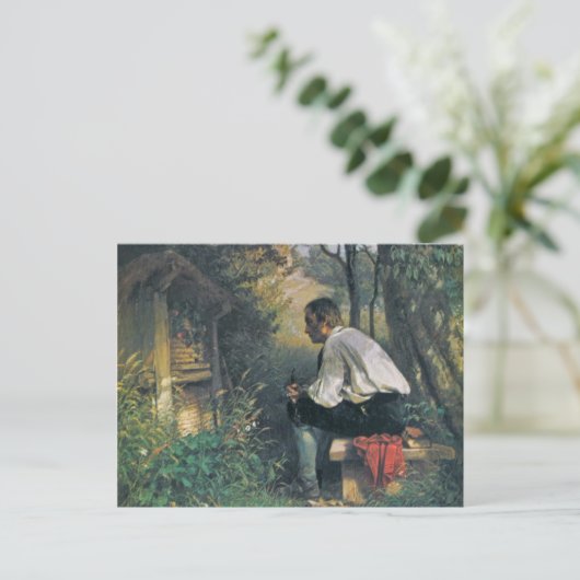 Klassiek Briefkaart voor schilderen (Staand voorkant)