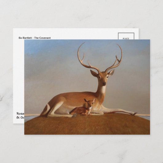 Klassiek Briefkaart voor schilderen (Voorkant / Achterkant)