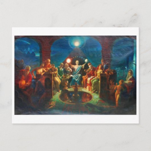 Klassiek Briefkaart voor schilderen (Voorkant)