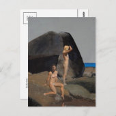 Klassiek Briefkaart voor schilderen (Voorkant / Achterkant)