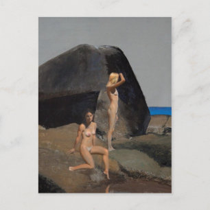 Klassiek Briefkaart voor schilderen