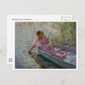 Klassiek Briefkaart voor schilderen (Voorkant / Achterkant)