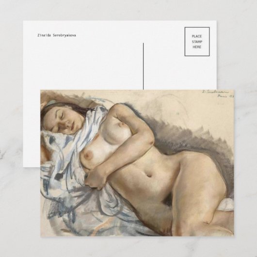 Klassiek Briefkaart voor schilderen (Voorkant / Achterkant)