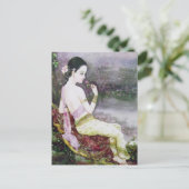 klassiek briefkaart voor thaise gedrukte teksten (Staand voorkant)