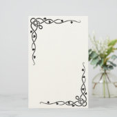 klassiek Briefpapier (Staand voorkant)