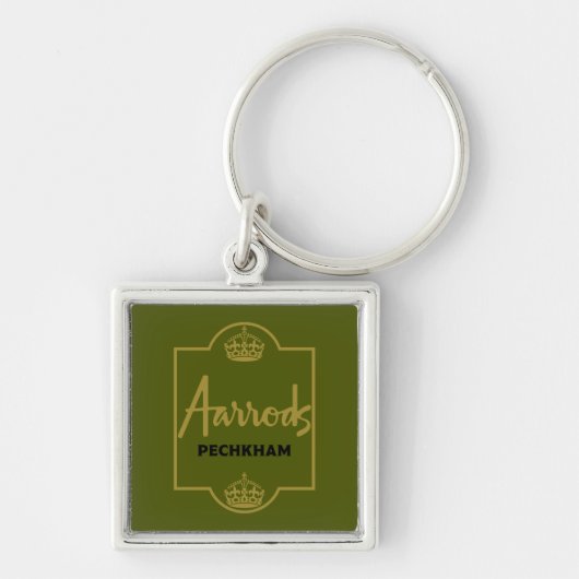Klassiek Brits Nieuwigheidscadeau Sleutelhanger (Voorkant)