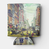 Klassiek Broadway, NYC (1880s) Blikjeskoeler (Voorkant)